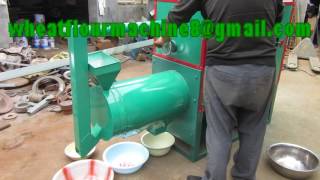 Corn grits machine 5T per day maize flour milling machine