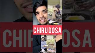 Mega Breakfast Dosa? #chiranjeevi #ramcharan #ytshortvideo #shortoftheday #shortsviral #shortindia