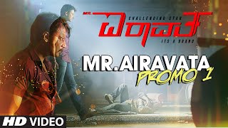Mr. Airavata Promo 1 || Mr. Airavata || Darshan Thoogudeep, Urvashi Rautela, Prakash Raj