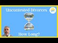 How Long Does an Uncontested Divorce Take in Massachusetts?