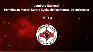 JAMBORE NASIONAL PEMBINAAN MENTAL KARATE KYOKUSHINKAI KARATE - DO INDONESIA LAST DAY..