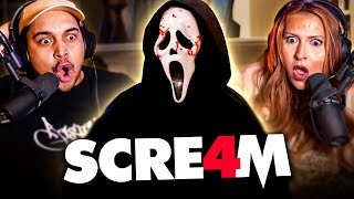 SCREAM 4 (2011) MOVIE REACTION - JAW-DROPPING GHOSTFACE REVEAL! - FIRST TIME WATCHING - REVIEW