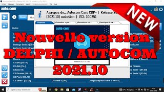 Nouvelle version Autocom / Delphi 2021.10