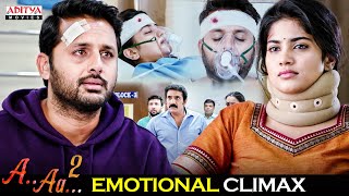 A Aa 2 Movie Emotional Climax Scene | A Aa 2 Movie Scenes | Nithiin, Megha Akash | Aditya Movies