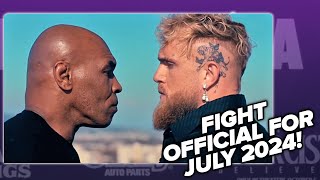 BREAKING - Jake Paul vs Mike Tyson OFFICIAL on Netflix- The Boxing world REACTS