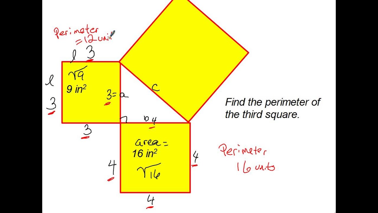 Prove Pythagoras Theorem With Square
