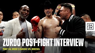 Zurdo Ramirez Post-Fight Interview