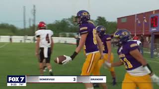 FOX 7 High School Football: Somerville vs Granger - 9/18/20