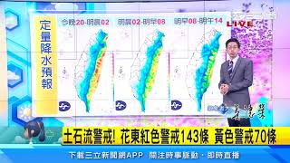 圓規外圍持續甩水！明各地局部雨　東部雨勢仍明顯｜三立準氣象｜20211013｜三立新聞網