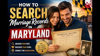 How to search marriage records in Maryland