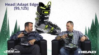 2016 Head Adapt Edge 95 and 125 Mens Boot Overview by SkisDotCom