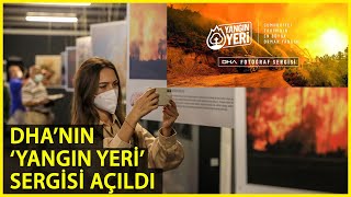 Antalya, DHA'nın 'Yangın Yeri' Sergisinde Buluştu