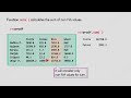 Functions count() and sum() with Pandas Dataframes