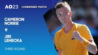 Cameron Norrie v Jiri Lehecka Condensed Match | Australian Open 2023 Third Round