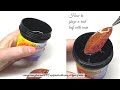 how to glaze a leaf in resin │ real leaf dipped in resin │ uv dip resin tutorial