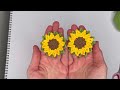 Соняшник брошка гачком crochet sunflower