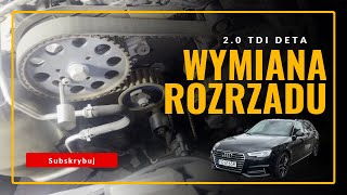 Audi A4/A5/Q5 B9 2.0 TDI DETA - Wymiana rozrządu/Timing belt replacement