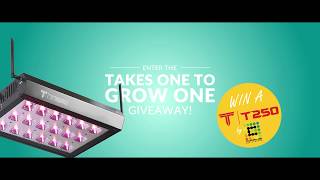 LED Grow Light - Takes One To Grow One Giveaway - Enter to Win