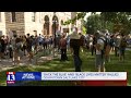 Hundreds gather in downtown SLC to support police, met with counter-protesters