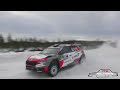 rally sweden 2025 best of crashes u0026 actions