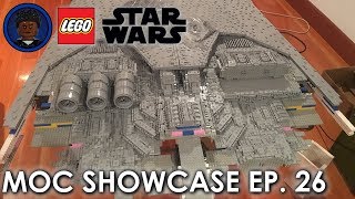 This MADMAN Is Building a 13 FOOT 71,000 PIECE LEGO SUPER STAR DESTROYER - LSW MOC Showcase 26