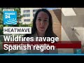 Wildfires ravage Spanish region twice in a month • FRANCE 24 English