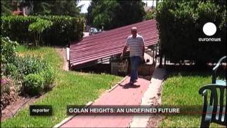 euronews reporter - Golan Heights' undefined future