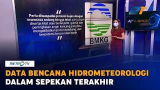 Data Bencana Hidrometeorologi dalam Sepekan Terakhir