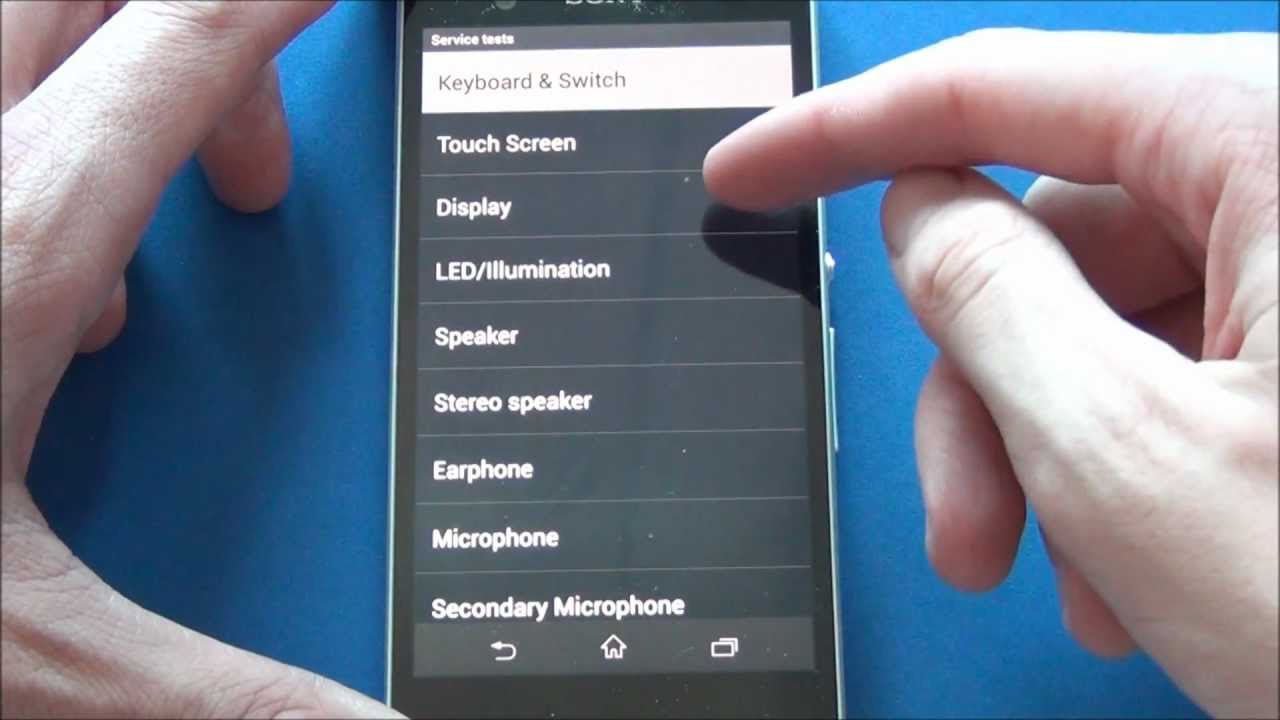 Sony Xperia Z - Secret Menu And Hidden Functions - YouTube