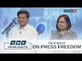 On Press Freedom | Talk Back