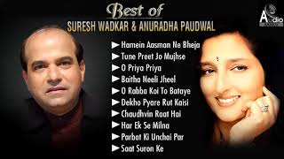 Best of Suresh Wadkar & Anuradha Paudwal Songs - Evergreen Bollywood Songs | Audio Jukebox