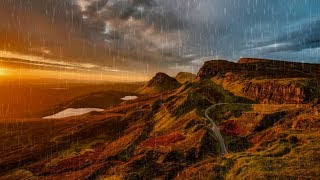 BRAVEHEART THEME SONG | RELAXING INSTRUMENTAL PIANO + RAIN SOUNDS | FOR THE LOVE OF A PRINCESS