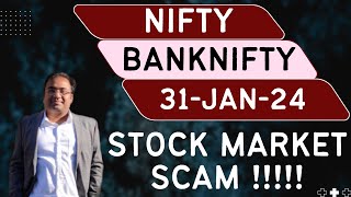 Nifty Prediction and Bank Nifty Analysis for Wednesday | 31 January 24 | Bank NIFTY Tomorrow