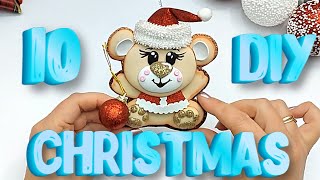 DIY Christmas Tree Ornaments🎅10 Creative Christmas Decoration Ideas🎄Handmade Holiday Crafts