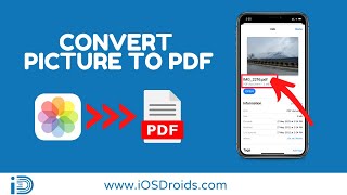 How to Convert Picture to PDF on iPhone without App