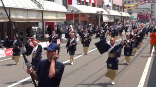 よさこいひの連盟／升形地域競演場（本祭2日目）／第60回よさこい祭り（高知）