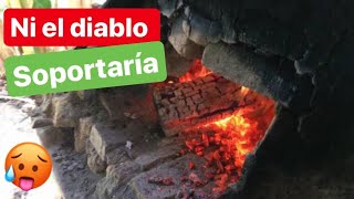 Pollo horneado en las brasas del infierno🐥🔥