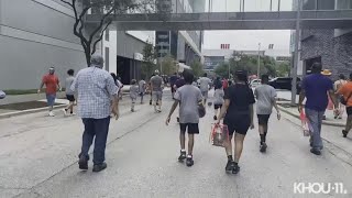 Thousands of kids and teens dribbled from City Hall to the GRB for the Final Four Dribble