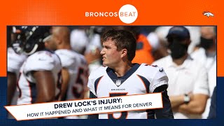 Drew Lock's injury: How it happened and what it means for Denver | Broncos Beat