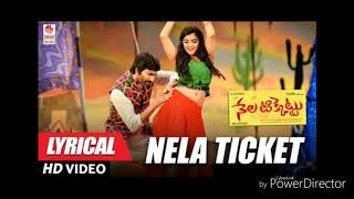 Nela ticket movie video songs with mass Ravi teja