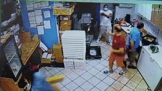 Security Footage Pizza Robbery