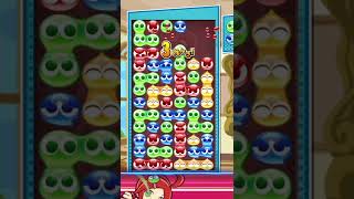 りんご(English)で19連鎖全消し構築＆発火【ぷよぷよテトリス2】