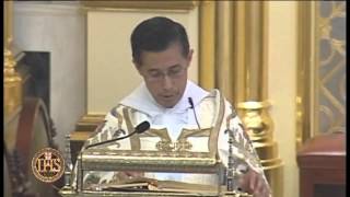 Corpus Christi Mass \u0026 Procession from Hanceville -2014-6-22- Fr. Miguel