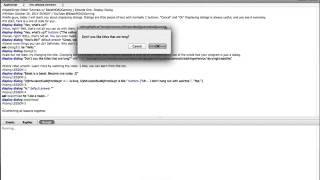 Applescript EP.1 - Display Dialogs
