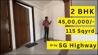 सिर्फ Rs 45 Lakhs, 2 BHK Flat Tour सबसे सस्ता घर, Low Budget Modern Home @ SG Highway, Ahmedabad