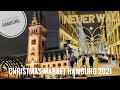 Hamburg Christmas Market 2021 | City Walking Tour |4K HDR