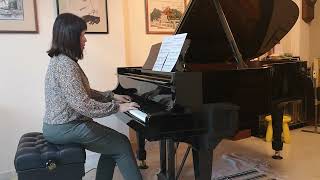 20230812. Bach-Arioso from Harpsichord Concerto no. 5 (arr. Cortot) on 2022 Steinway Model A