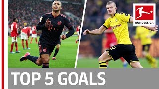 Top 5 Goals on Matchday 20 - Haaland, Thiago & More
