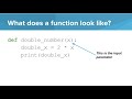 Functions and Parameters 1 - Python