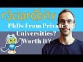 PhDs From Private Universities: Is It Good To Do A PhD From A Private University?